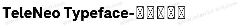 TeleNeo Typeface字体转换